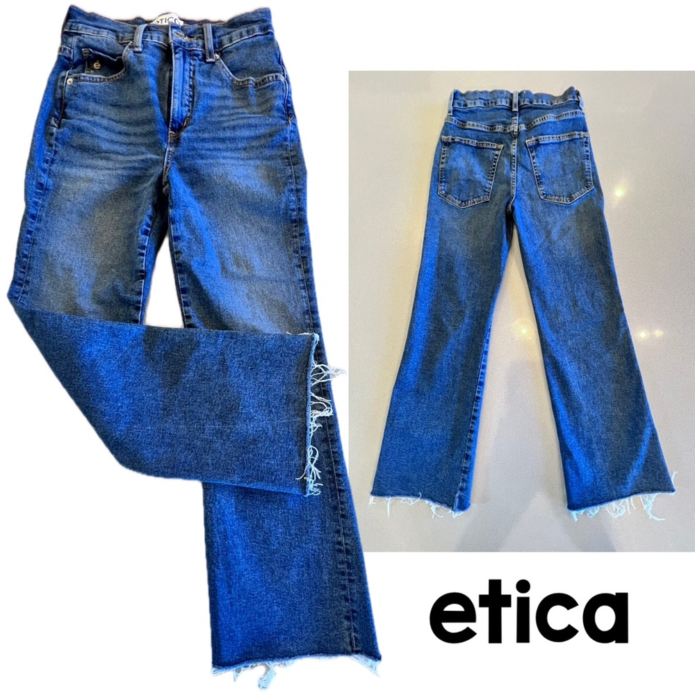 Etica Frayed Hem Sz 24 Jean Ethically Made